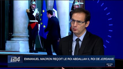 Emmanuel Macron reçoit le roi de Jordanie