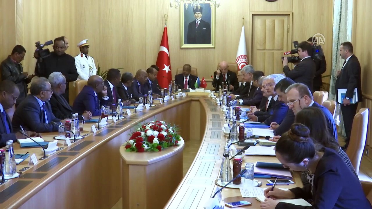 Cibuti Cumhurbaşkanı Guelleh TBMM'de