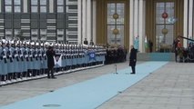 Cumhurbaşkanı Erdoğan, Cibuti Cumhurbaşkanı Guelleh'i Resmi Tören ile Karşıladı