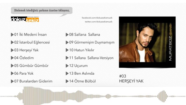Murat Boz - Herşeyi Yak (Official Audio)
