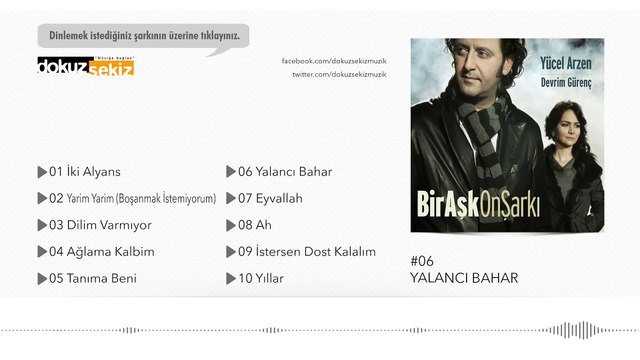 Yücel Arzen & Devrim Gürenç - Yalancı Bahar (Official Audio)