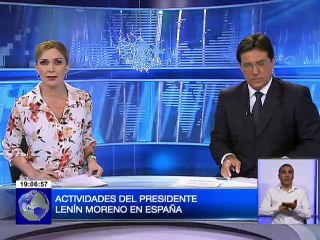Actividades del presidente Lenín Moreno en España