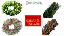Christmas Garlands & Wreaths - www.wholeblossoms.com