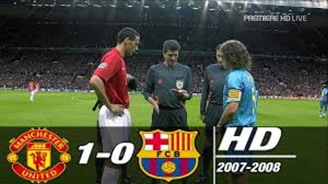 Manchester United vs Chelsea Champions League Final 2007-2008