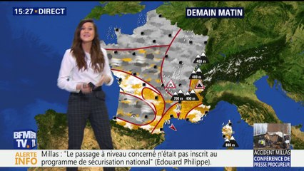 La météo pour ce mercredi 20 décembre 2017