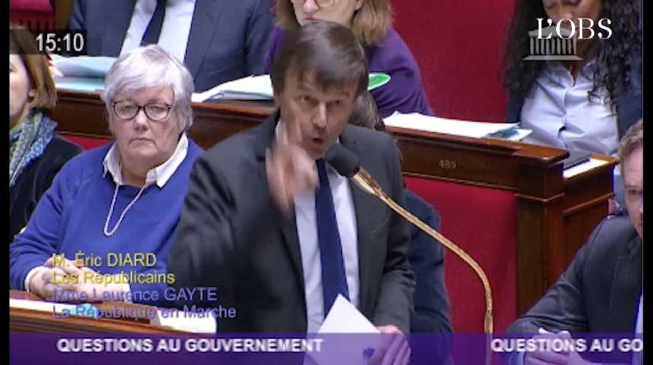 Hulot aux Républicains sur Notre-Dame-des-Landes : "J'espère sincèrement que vos enfants ne regardent pas la télévision"
