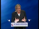 Marine Le Pen discours congres 18112007 bordeaux