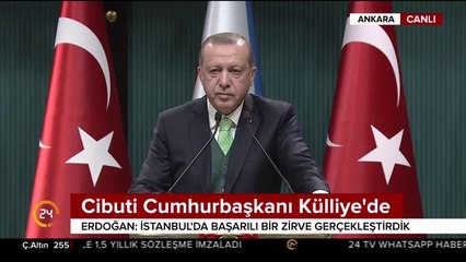 Cibuti Cumhurbaşkanı Külliye'de