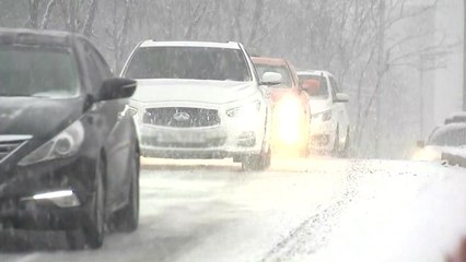 [날씨] 오늘 퇴근길 최고 10cm '눈 폭탄'...교통대란 우려 / YTN