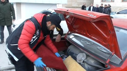 Muş’ta 31 kilo 600 gram esrar ele geçirildi