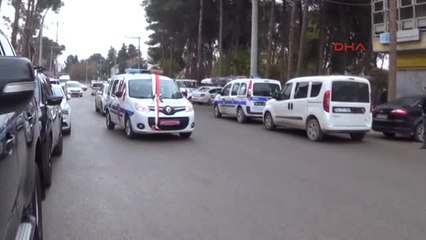 Şanlıurfa Zabıta Aracı Düğün Arabası Oldu