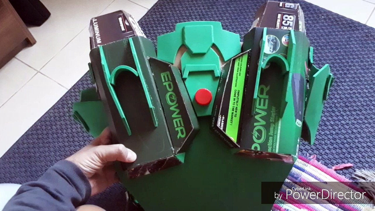 Diy Cardboard Halo Master Chief Full Costume