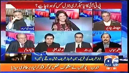 Murad Saeed Ko PTI Ka Naya Secretary General Hona Chahiye - Mazhar Abbas, Watch Hassan Nisar's Reaction