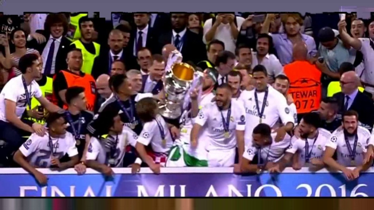 Atletico Madrid vs Real Madrid vs  1-1 (3-5) Highlights and Goals (UCL Final) 2016