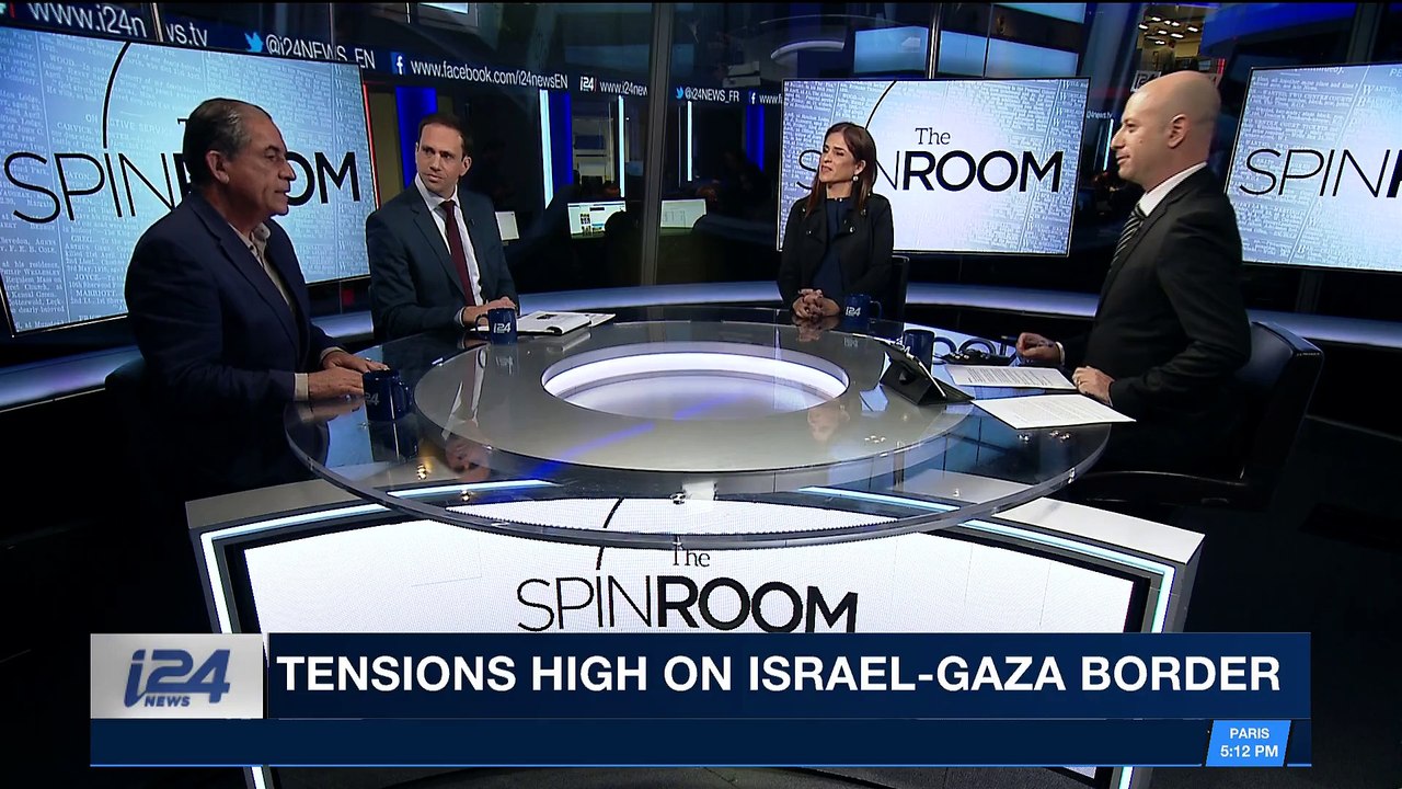 THE SPIN ROOM | Tensions high on Israel-Gaza border | Tuesday, December 19th 2017