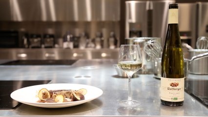 Accords mets et vins : foie gras poêlé et Alsace demi-sec