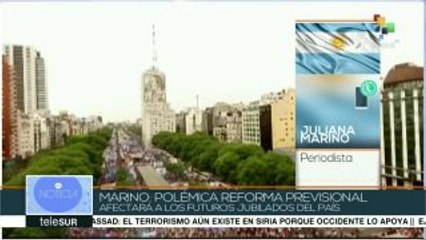 Marino: Gob. de Macri transgrede todos los poderes de Argentina