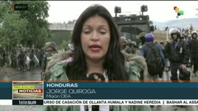 teleSUR noticias. Honduras: siguen las protestas tras anuncio del TSE