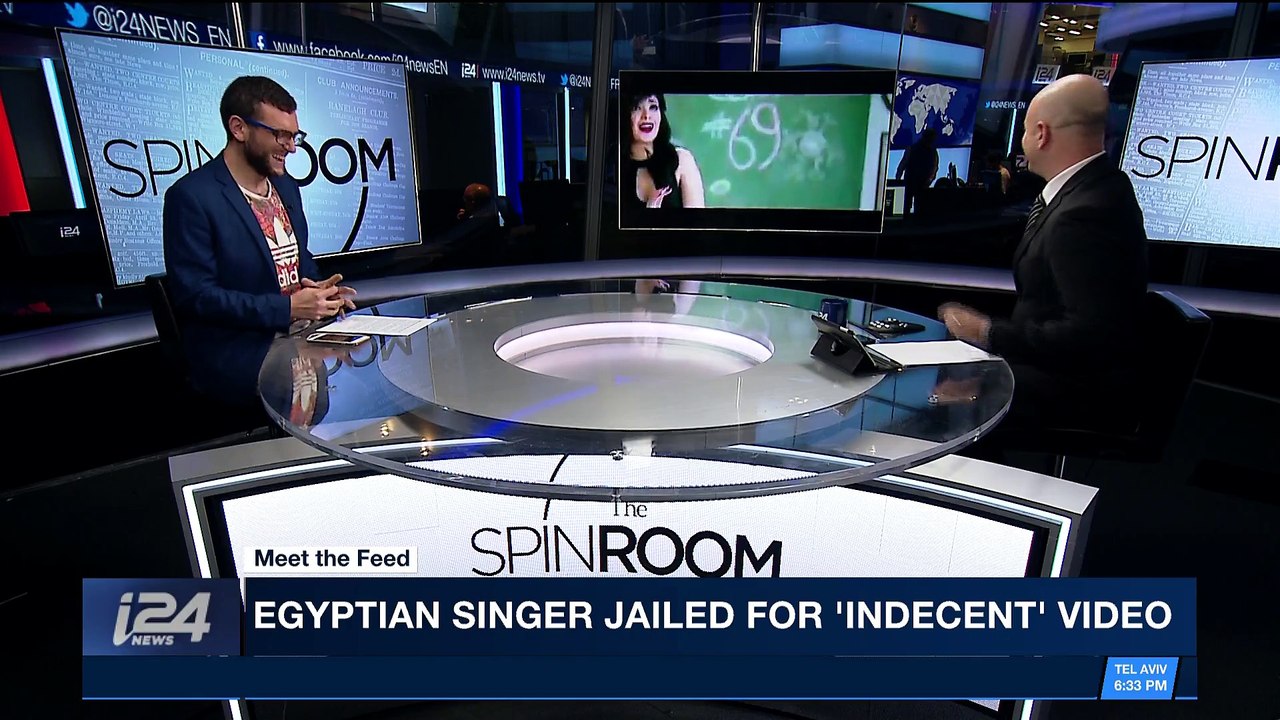 THE SPIN ROOM | Egyptian singer jailed for 'indecent' video  | Tuesday, December 19th 2017