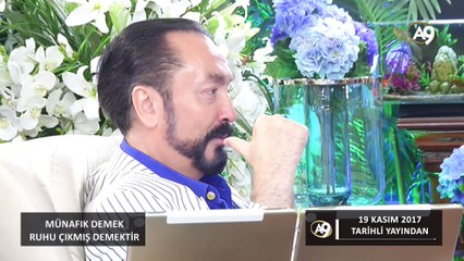 Münafık demek ruhu çıkmış demektir