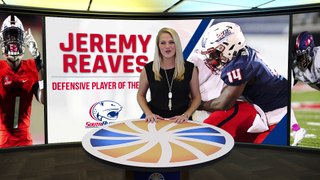 2017 Sun Belt Conference Defensive Player of the Year:Jeremy Reaves