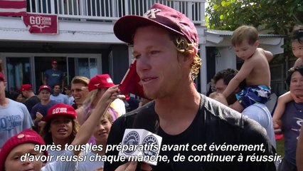 Surf : John John Florence champion du monde pour la 2e fois