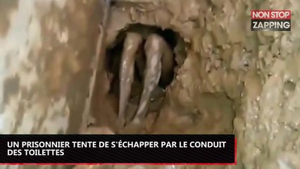 Brésil : Un prisonnier tente de s’échapper par le conduit des toilettes (Vidéo)
