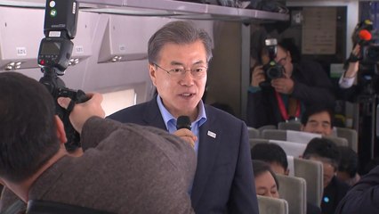 문재인 대통령 "北 평창 참가, 인내심 갖고 기다리겠다" / YTN