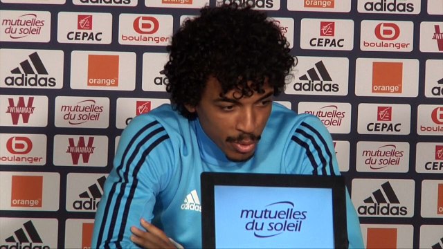 OM : Je suis très heureux d'être ici (Luiz Gustavo)
