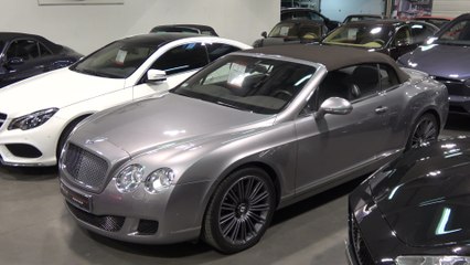 BENTLEY  CONTINENTAL GTC CABRIOLET 6.0 W12 BI-TURBO 611ch SPEED