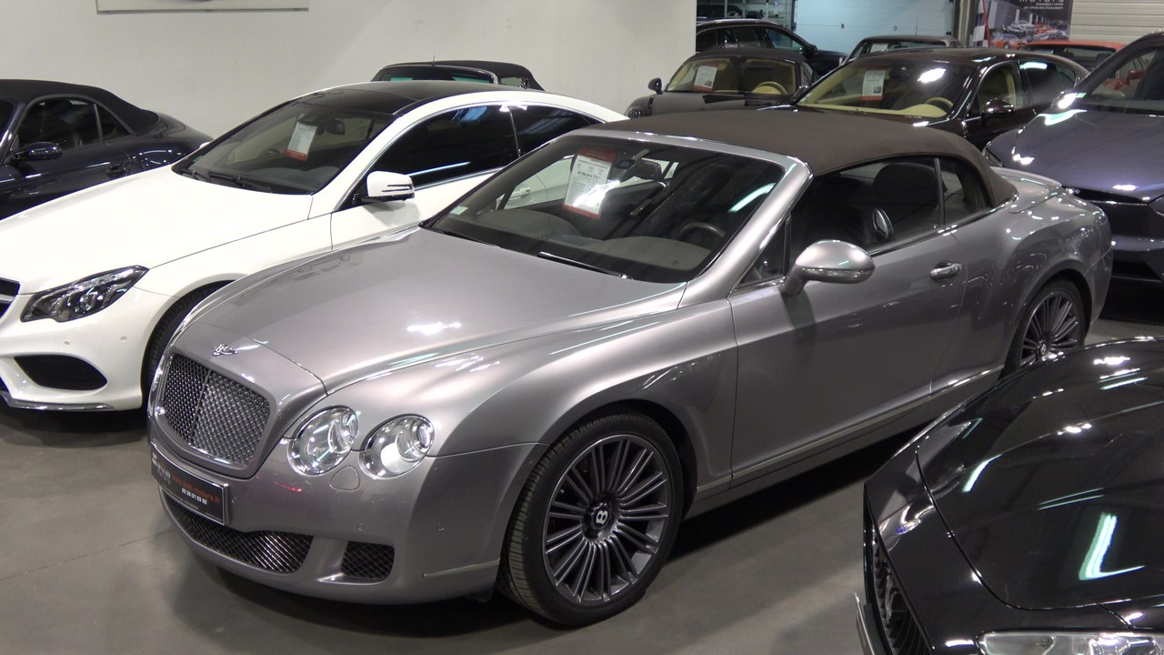 BENTLEY  CONTINENTAL GTC CABRIOLET 6.0 W12 BI-TURBO 611ch SPEED