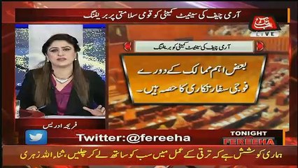 Fareeha Idrees Analysis On Army Cheif's Briefing To Senators