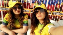 Zareen Khan Dancing for Shahid Afridi Pahktoon Team - T10 Cricket League