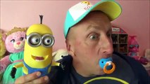 Bad Baby Victoria Steals Puppy Annabelle Daddy Minion Cookies Hidden Egg Toy Freaks Family