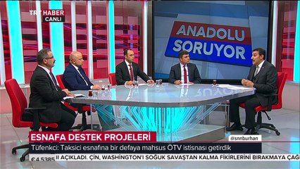 Bakan Bülent Tüfenkci: Esnafa 'bir senden bir benden' projesi getirdik