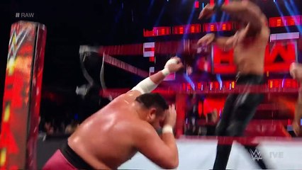 Seth Rollins, Dean Ambrose & Jason Jordan vs. Samoa Joe, Sheamus & Cesaro  Raw, Dec. 18, 2017