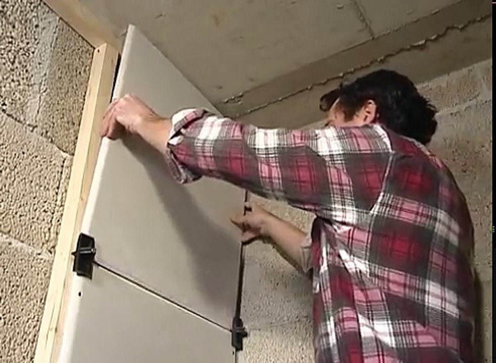 Pose de plaques de plâtre