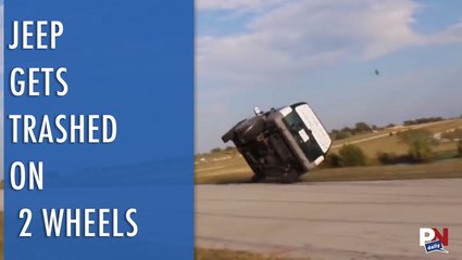 Guys Kill A Jeep On 2 Wheels