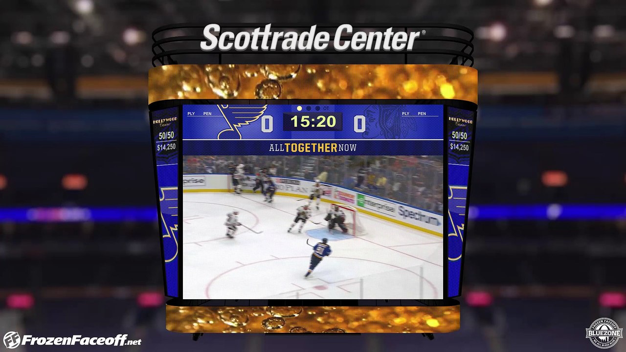 Scottrade Center - Blues Goal