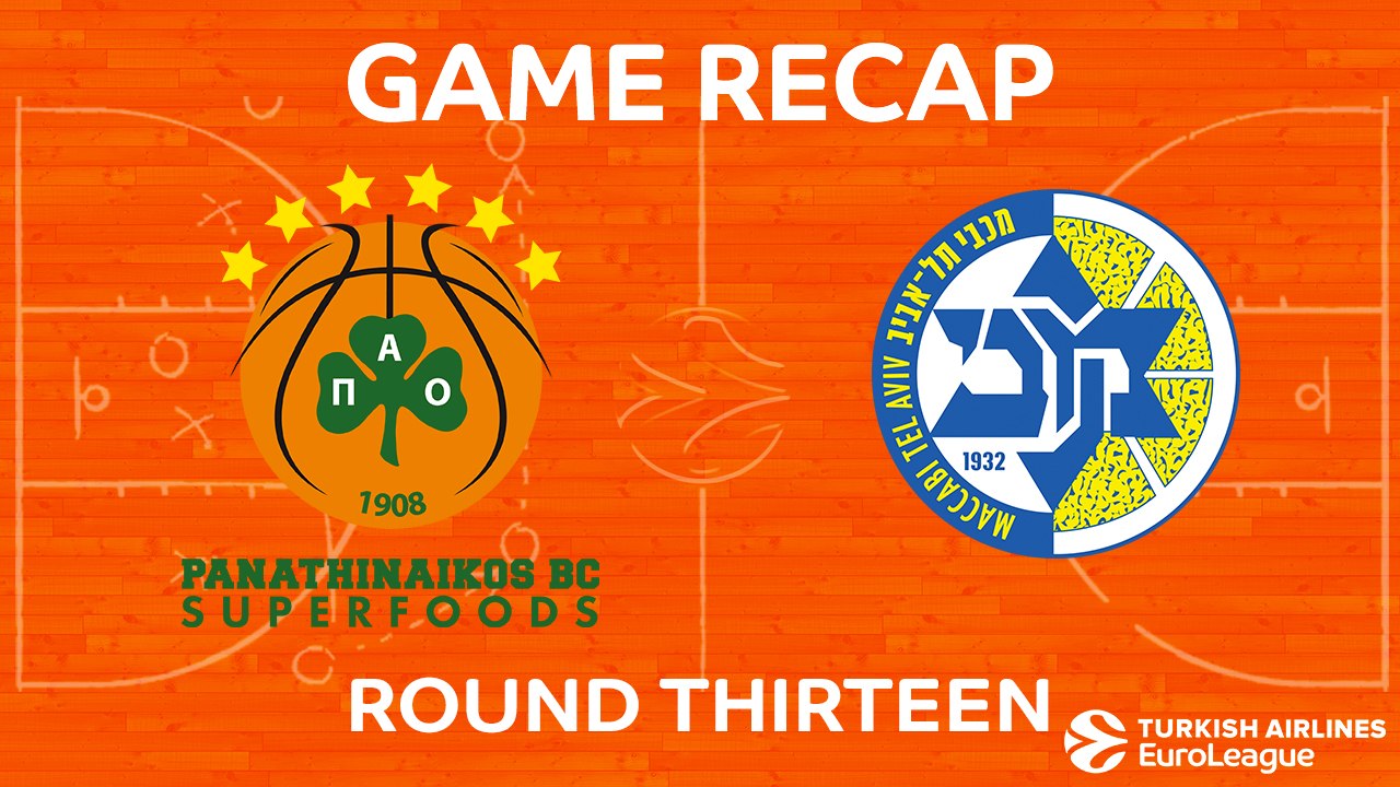 Highlights: Panathinaikos Superfoods Athens - Maccabi FOX Tel Aviv