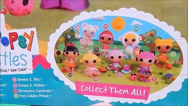 Lalaloopsy Pet Pals Toothy Yawns-A-Lot & Littles Streamers Carnivale Toy Deboxing Review
