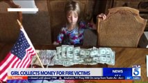 California Girl Raises Money for `People Who Lost Their Daddies in the Fire`