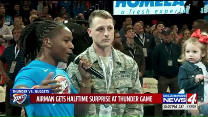 Airman Surprised With Trip Home for the Holidays