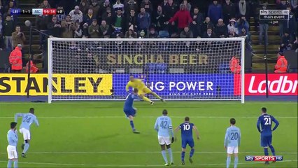 1-1 Jamie Vardy Penalty Goal England  Football League Cup  Quarterfinal - 19.12.2017 Leicester...