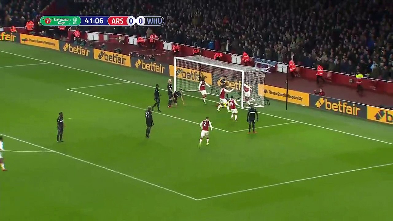All Goals & Highlighs - Arsenal 1-0 West Ham 19-12-2017