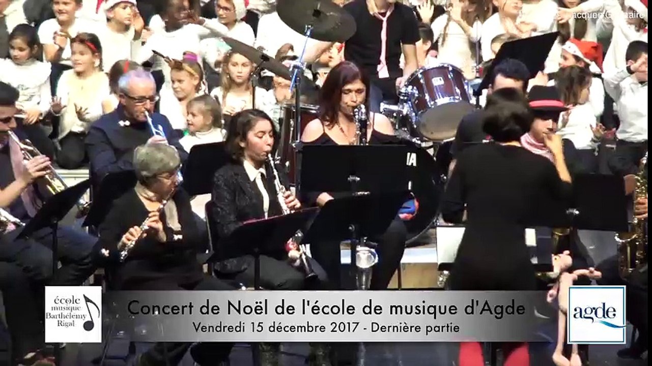 Concert de Noel de l'Ecole de musique d'Agde 3ème partie