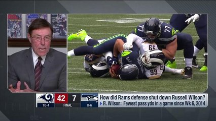 Charley Casserly explains how the Rams bottled up Russell Wilson