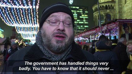 Berliners commemorate the Christmas Market attack