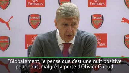 Quarts - Wenger inquiet pour Giroud