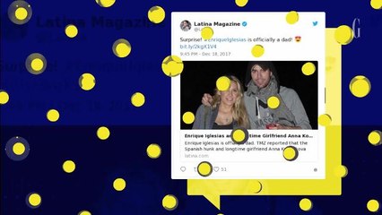 Enrique Iglesias et Anna Kournikova ont eu des jumeaux !